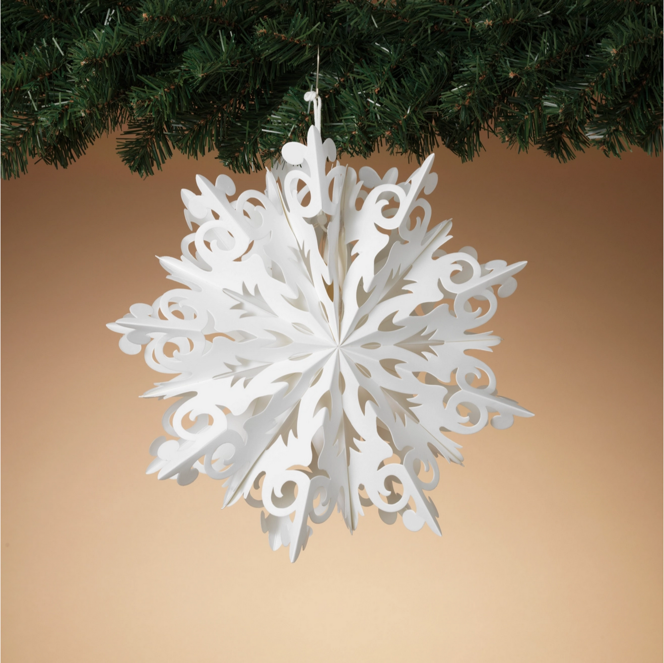 Paper Snowflake Ornament