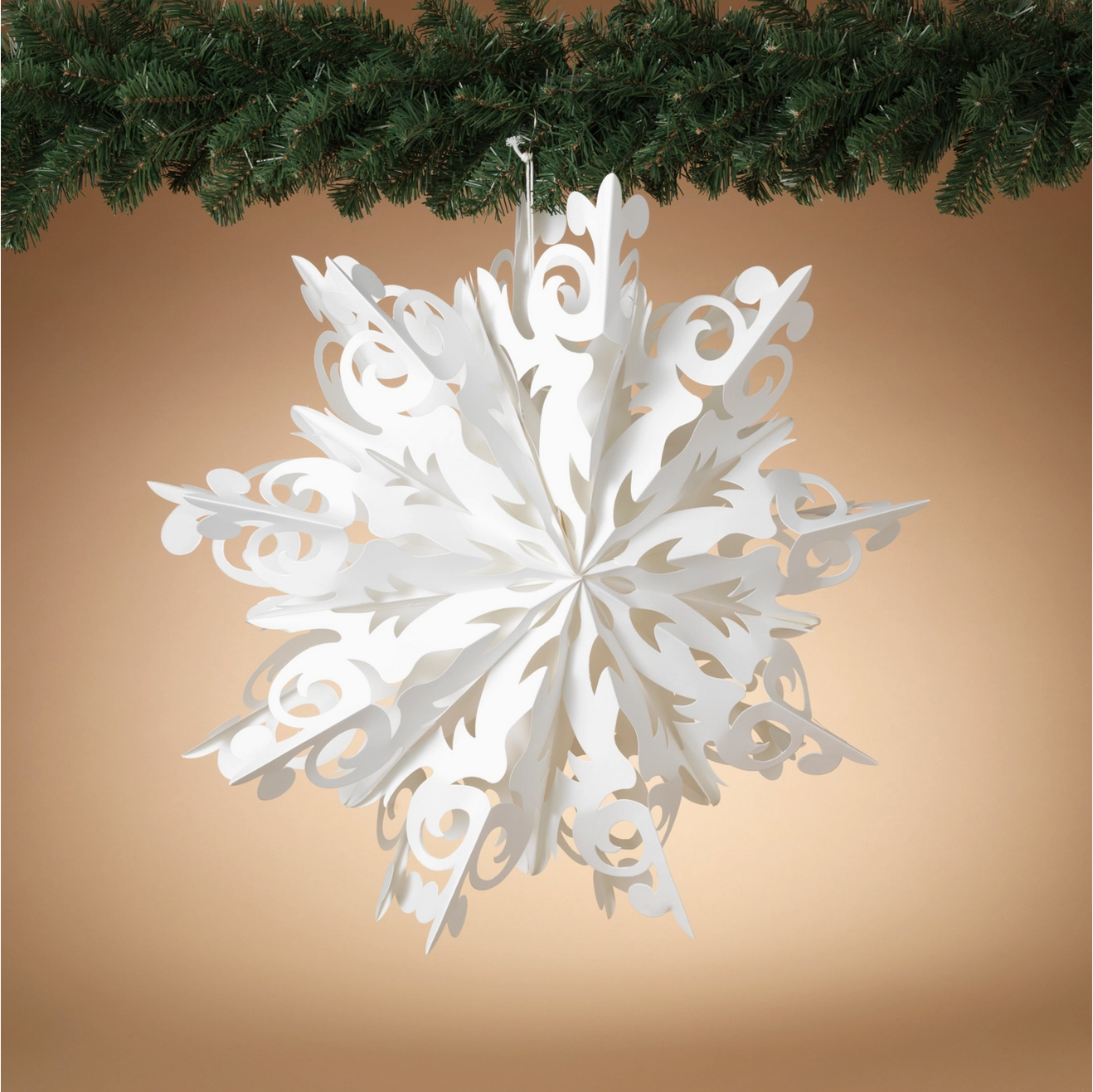 Paper Snowflake Ornament
