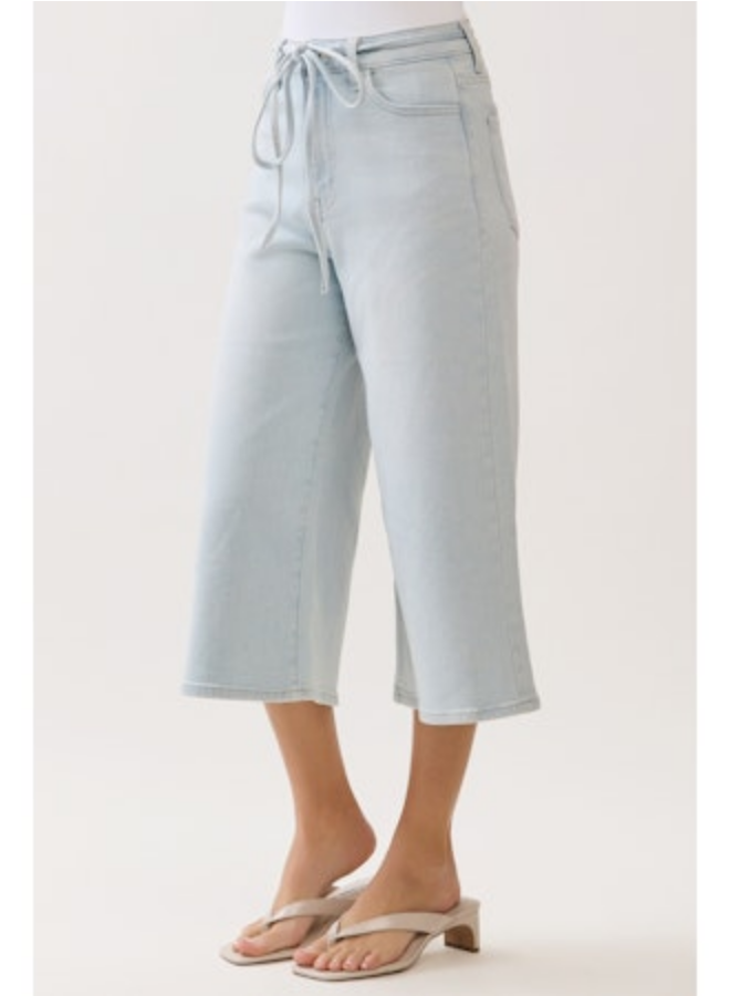 L.T.J. Gemma Gaucho Jeans With Tie Belt