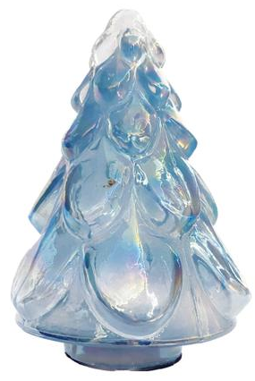 Embossed Recycled Glass Tree