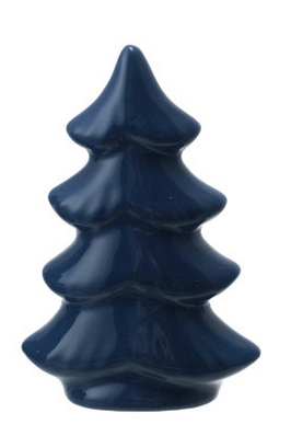 Blue Stoneware Tree