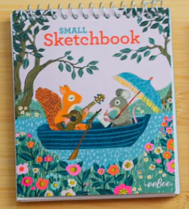 Victoria's Garden Small Sketchbook Assortment