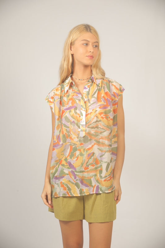 See U Soon Sleeveless Blouse