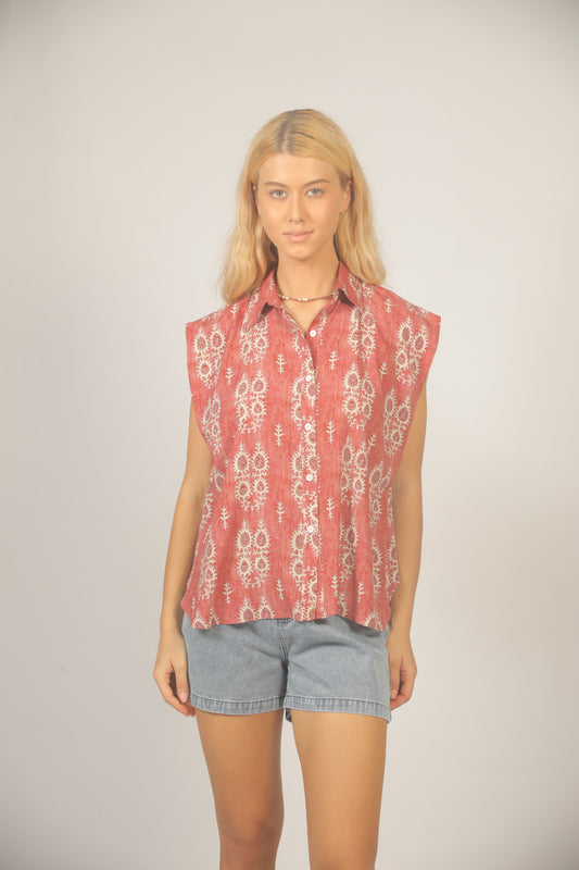 See U Soon Sleeveless Blouse