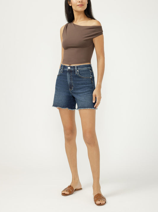 Silver Highly Desirable High Rise Shorts