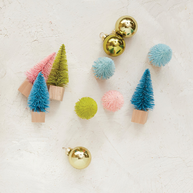 Sisal Bottle Brush Trees