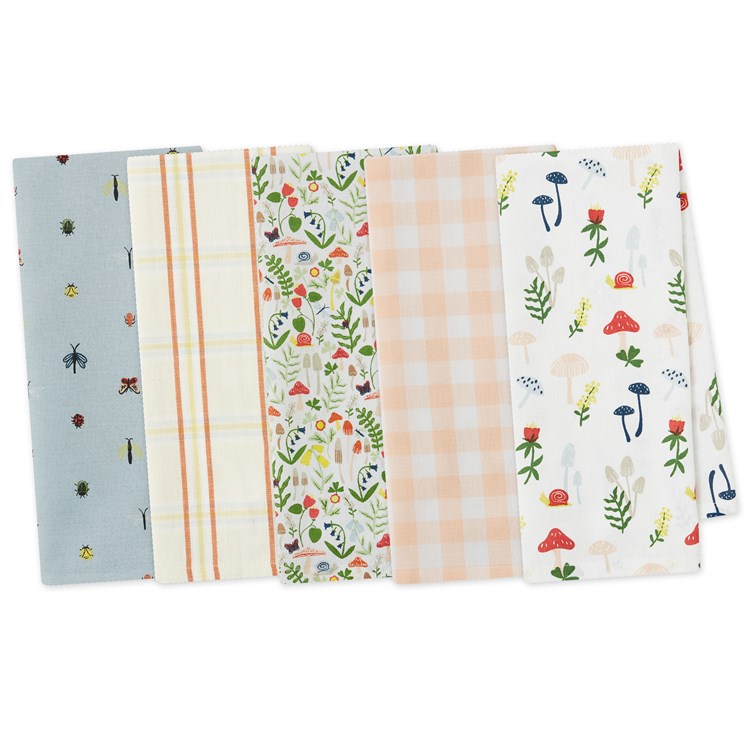 Spring Forage Assorted Dishtowels