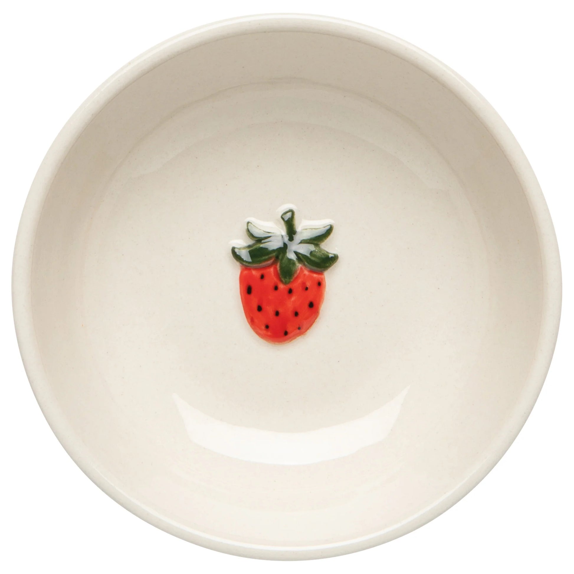 Strawberry Embossed Pinch Bowl