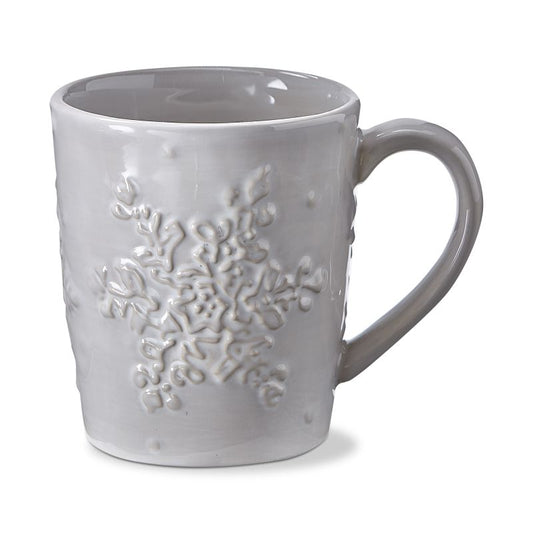 Snowflake Embossed Mug