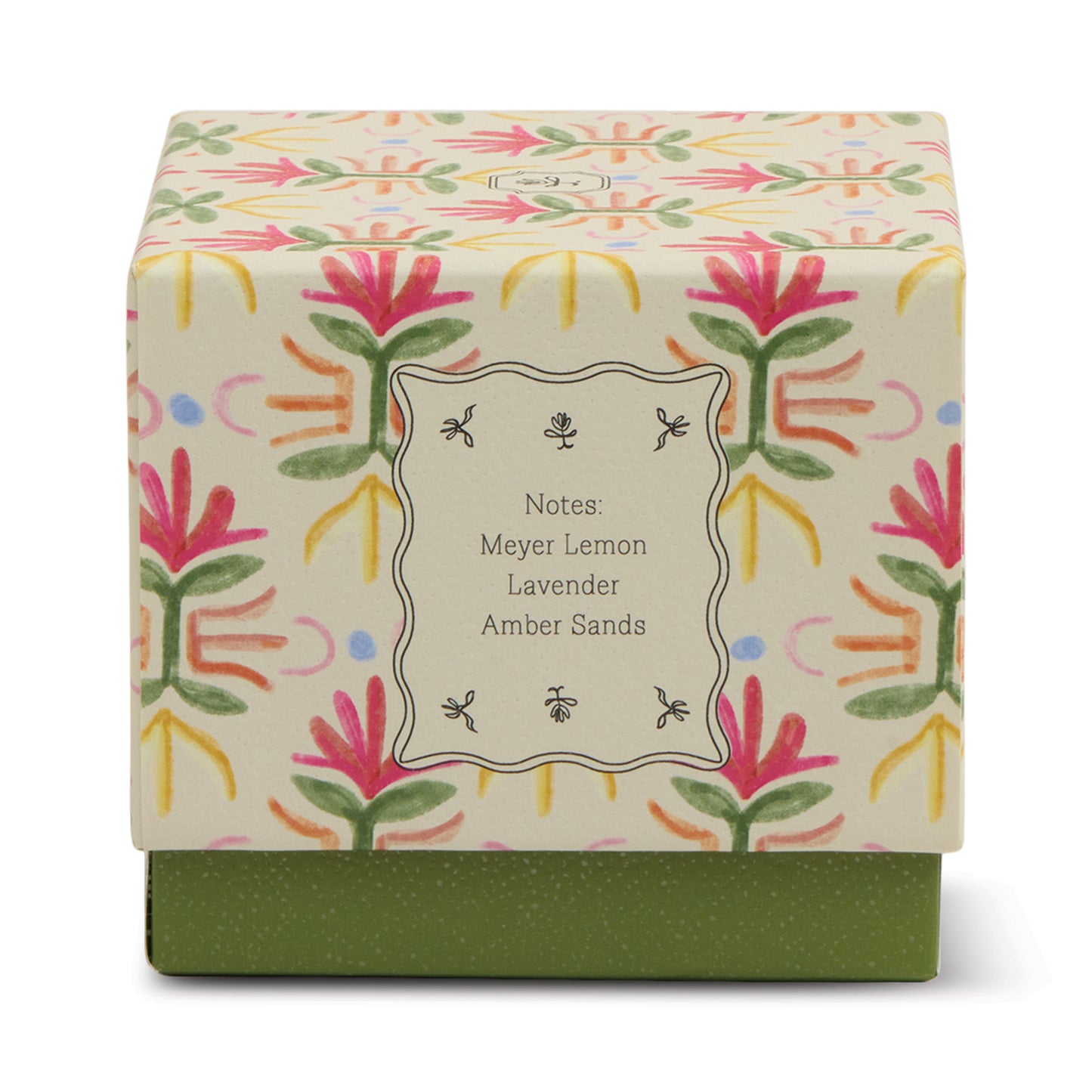 Bronzed Gardenia Tulip Glass Candle