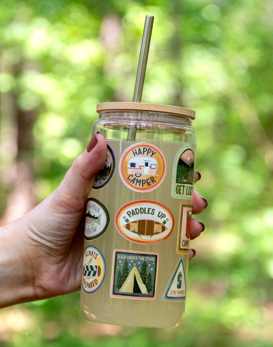 The Great Outdoors Glass Can