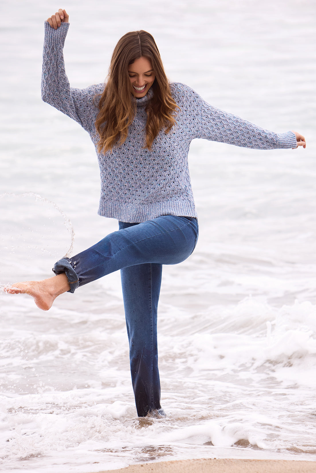 Tribal Audrey Crop Straight Leg Boundless Stretch Denim