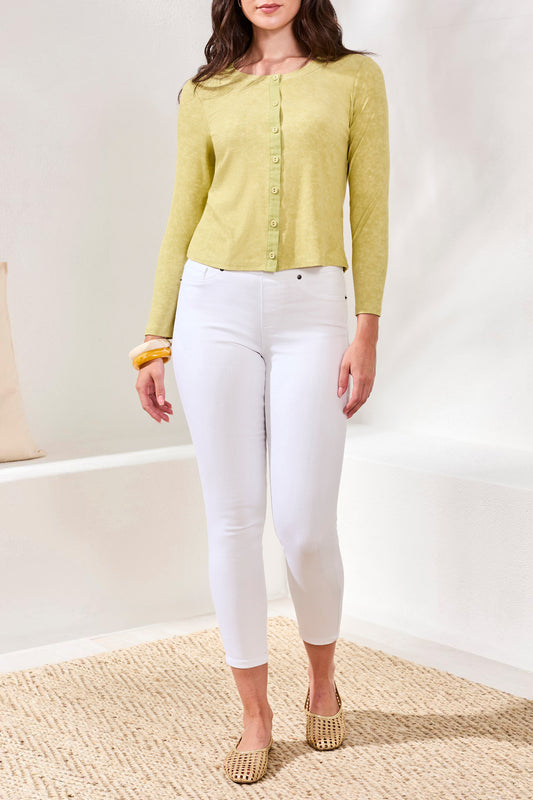 Tribal Button Front Knit Cardigan