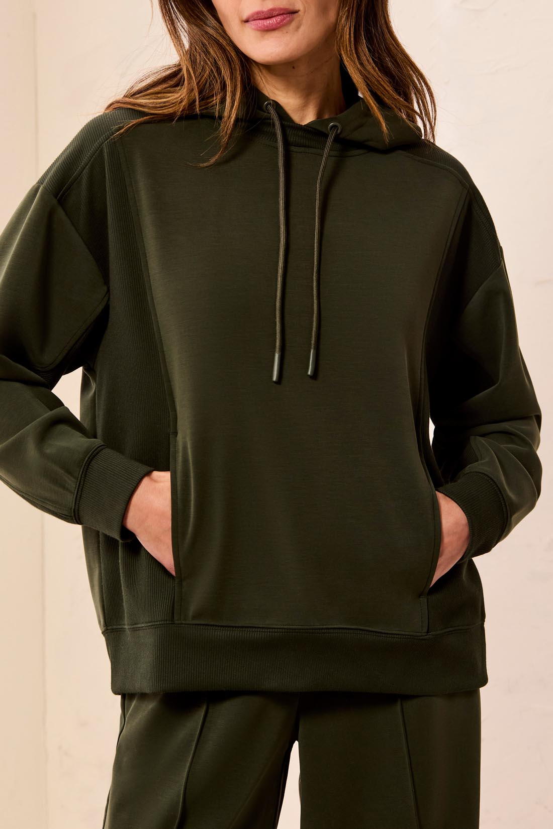 Tribal Combo Fabric Hoodie