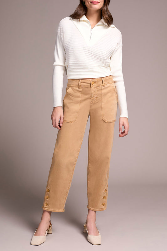 Tribal Fly Front Ankle Pant