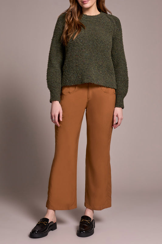 Tribal Long Sleeve Crew Neck Sweater