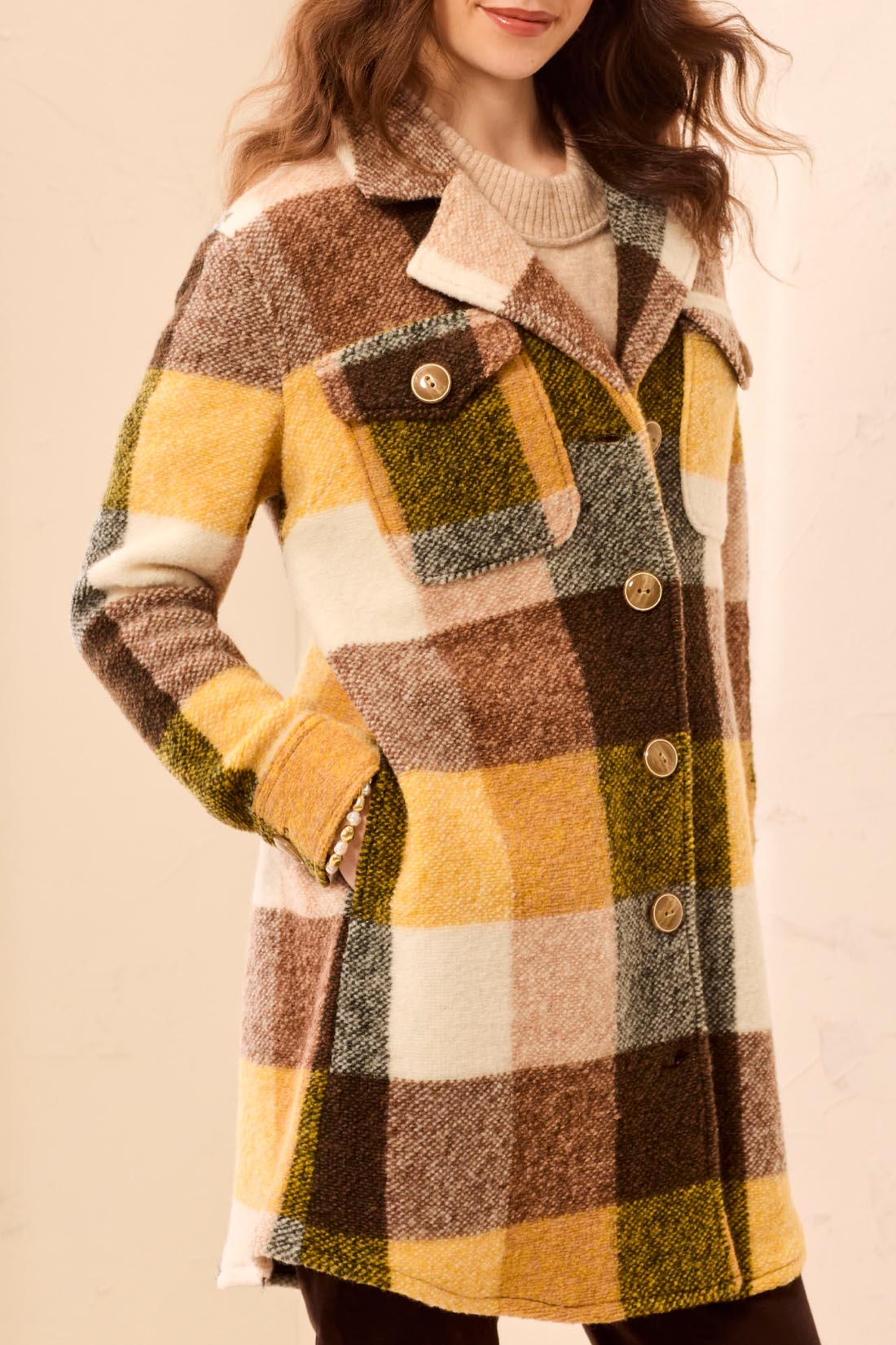 Tribal Notch Collar Jacket