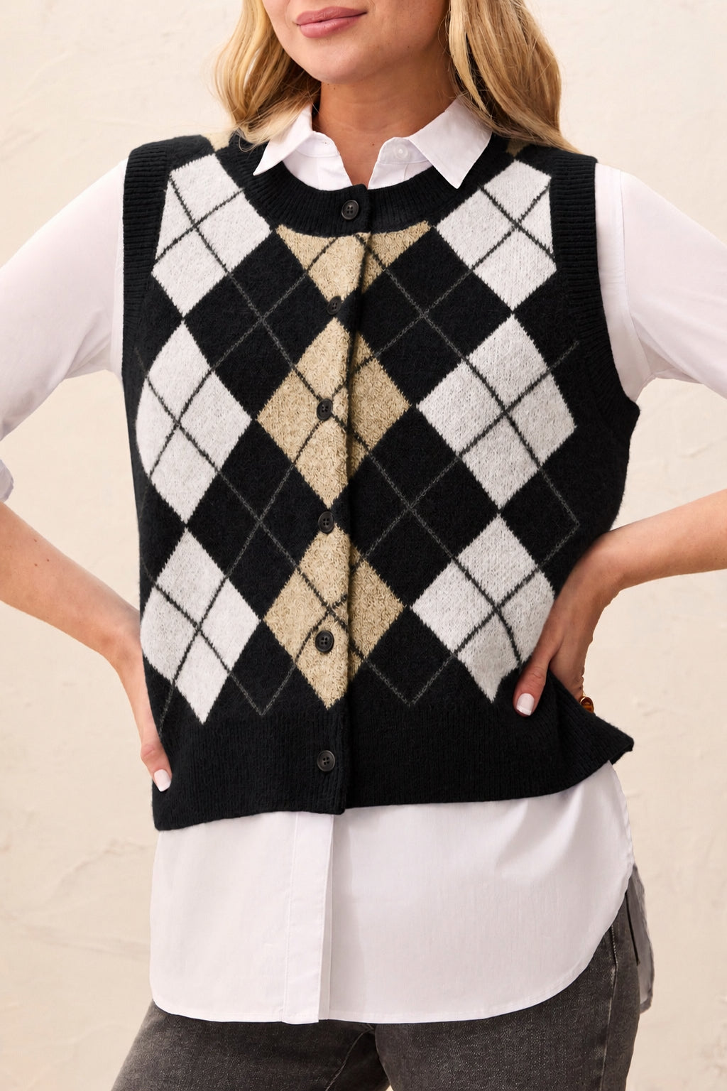 Tribal Sweater Vest