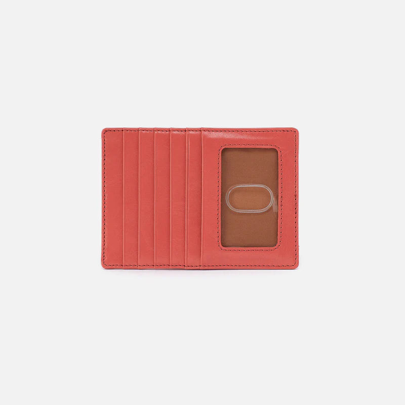 Hobo Euro Slide Card Case Pink Mirage