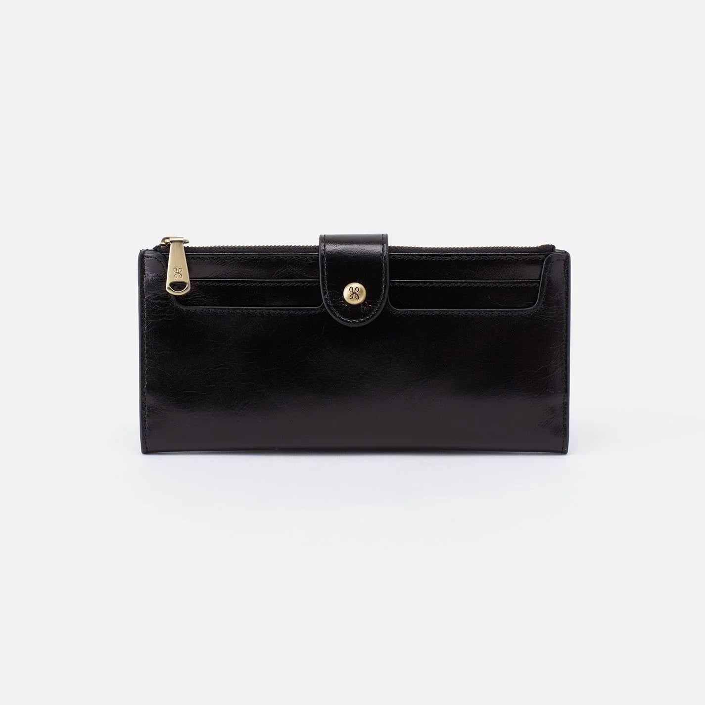 Hobo Dunn Continental Wallet Black