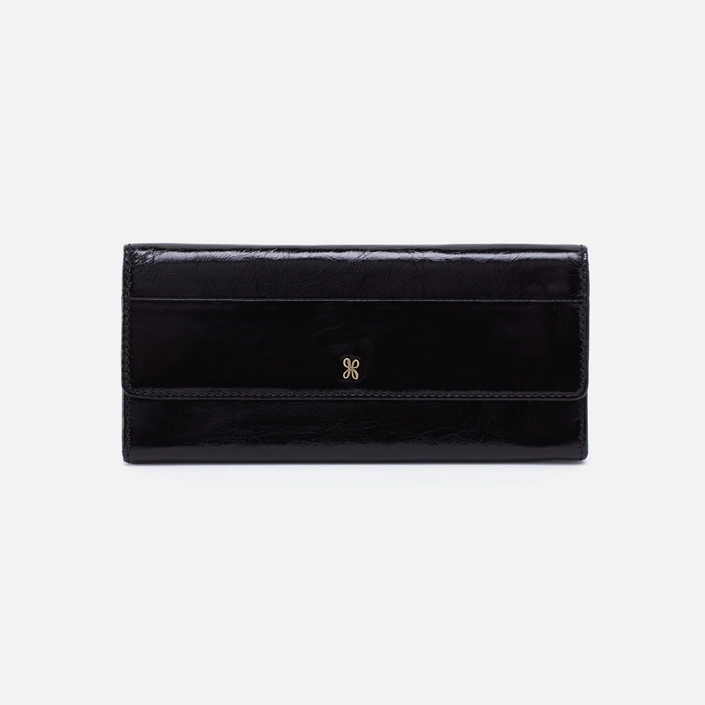 Hobo Large Jill Wallet Black