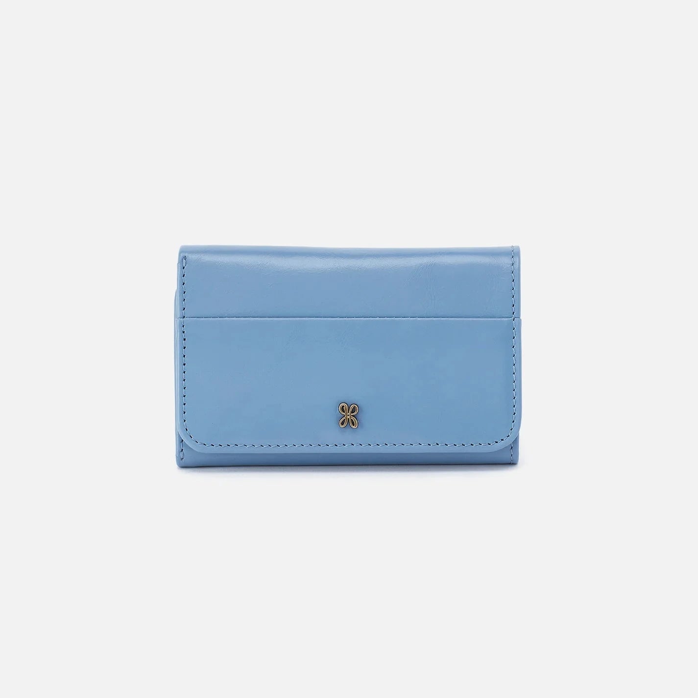 Hobo Jill Trifold Wallet Faded Denim