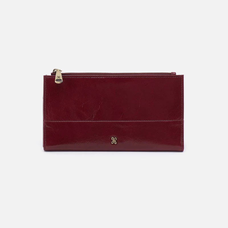 Hobo Jill Large Bifold Wallet Saddleberry