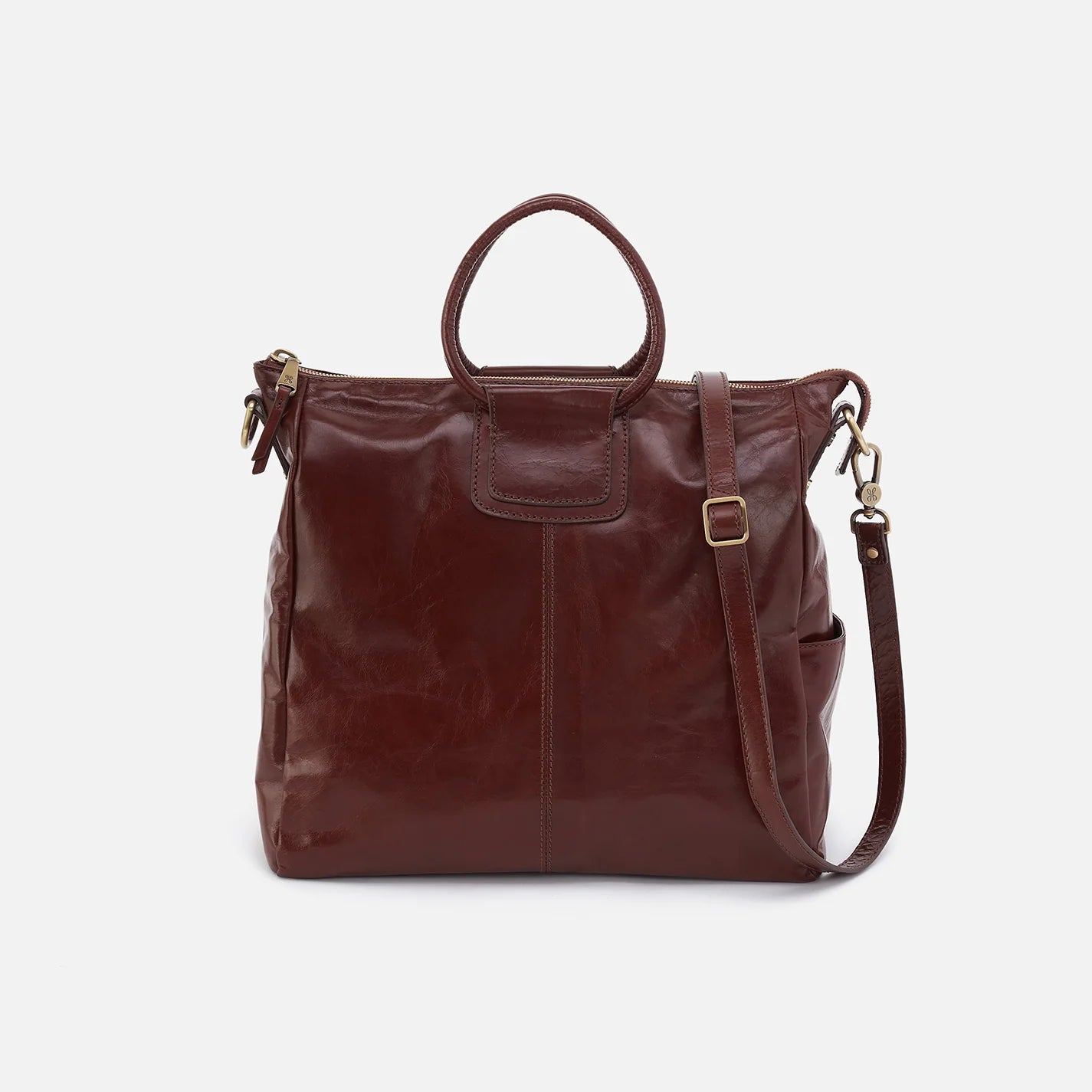 Hobo Sheila Large Satchel Chocolate