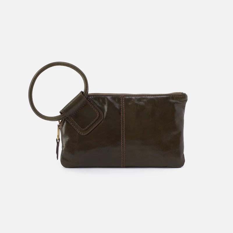 Hobo Sable Wristlet Deep Moss