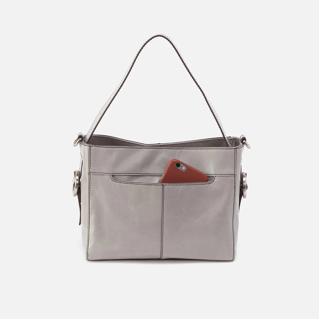 Hobo Render Crossbody Purse Light Grey