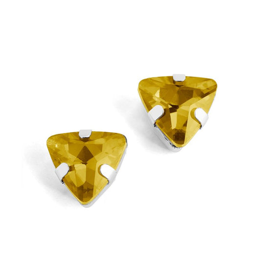 Triangle Jewel Stud