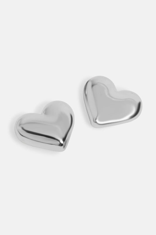 Whispers Bubble Heart Stud