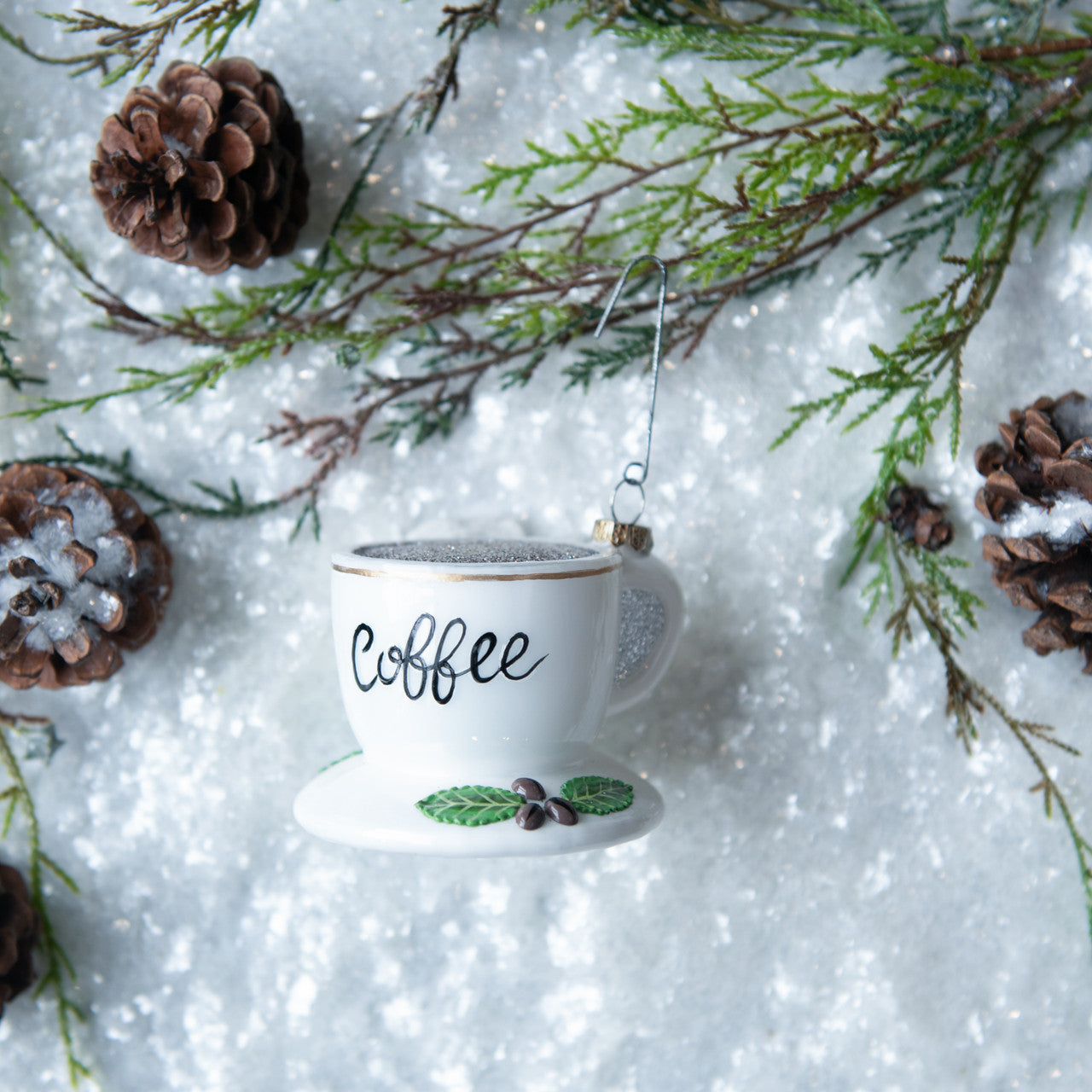 Coffee Cup & Saucer Ornament