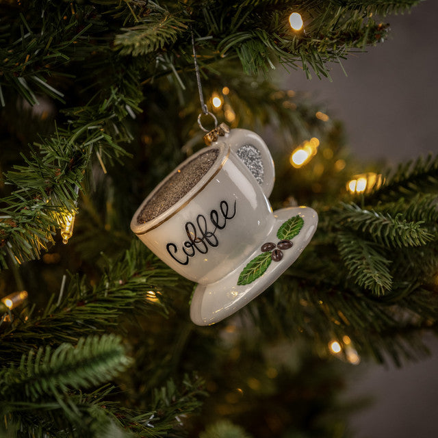 Coffee Cup & Saucer Ornament