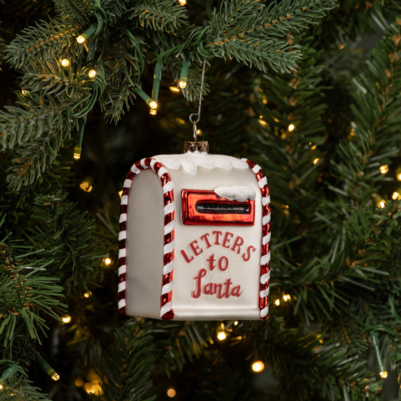 Letters To Santa Mailbox Ornament