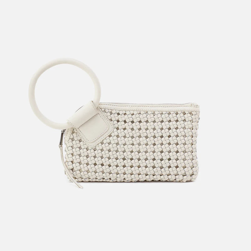 Hobo Sable Wristlet Whitecap