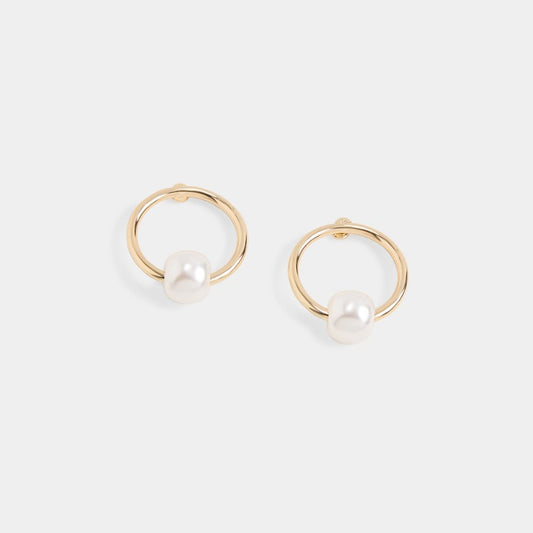 Whispers Simple Pearly Studs