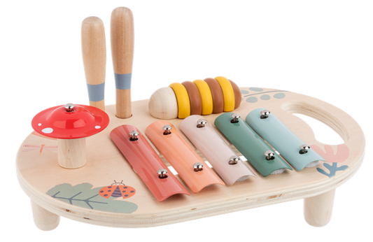 Wooden Sunny Days Musical Table
