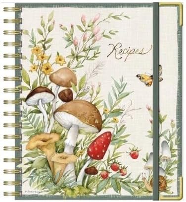 Woodland Mushrooms Recipe Journal