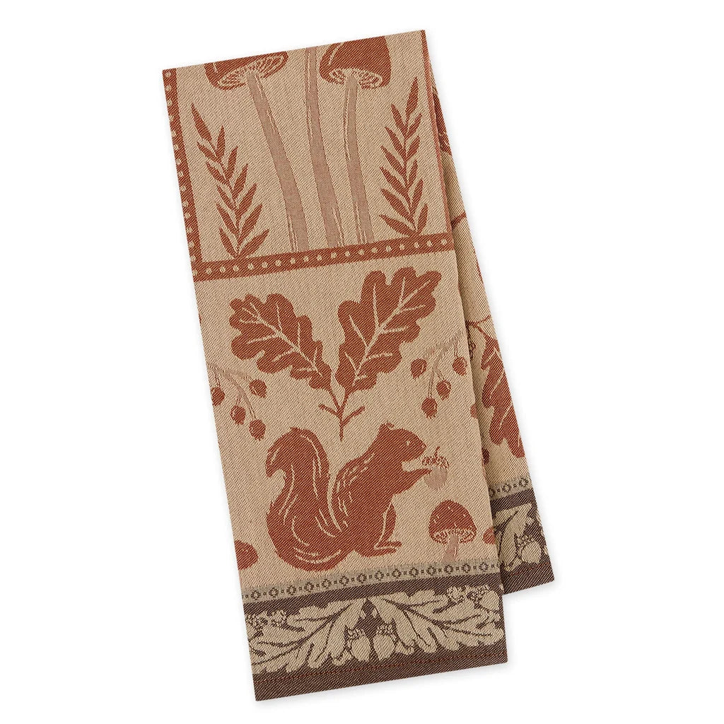 Woodland Oak Jacquard Dishtowel