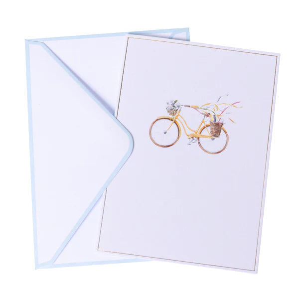 Watercolor Bike Boxed Cards