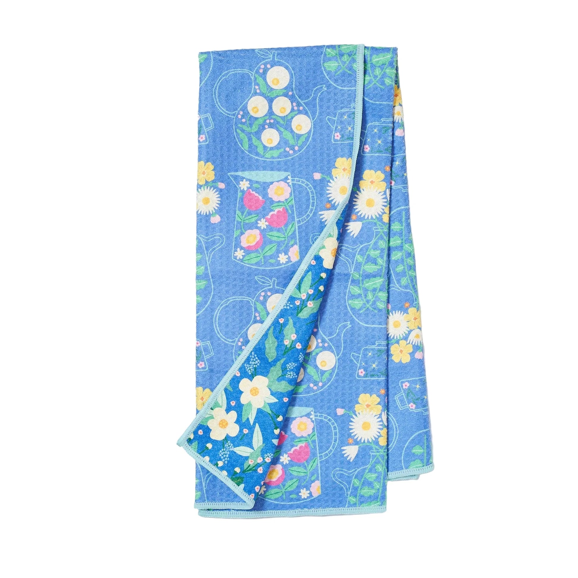 Anywhere Towel Reversible - MT Flower Teapot