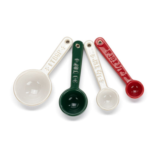 Ceramic Christmas Measuring Spoons