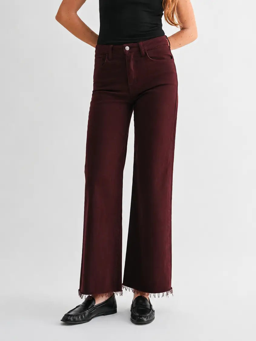 L.T.J. Paola A Line Wide Scissor Cut Jeans