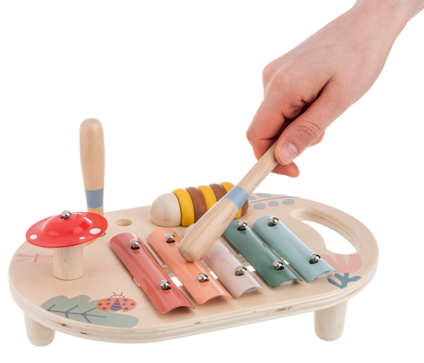 Wooden Sunny Days Musical Table