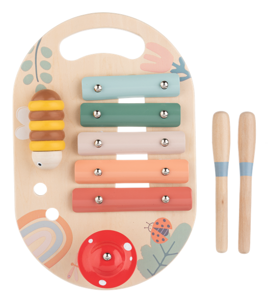 Wooden Sunny Days Musical Table