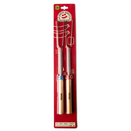 Bunk House Bonfire Buddies 2 Pack Roasting Sticks