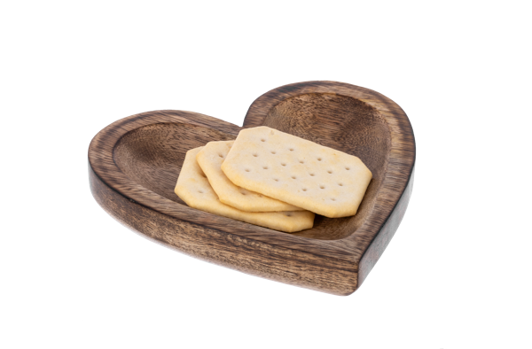 Wooden Heart Tray
