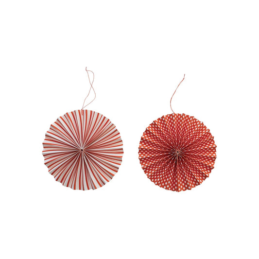 Paper Pinwheel Ornament