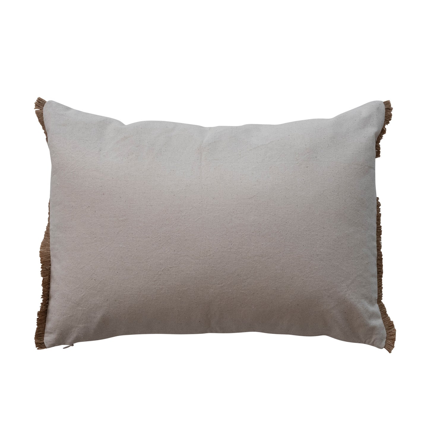 Mushroom Cotton & Linen Lumbar Pillow